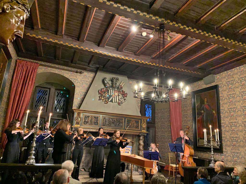Mehr über den Artikel erfahren Konzert des der Jungen Strei­cher­aka­de­mie des Mainzer Kammer­or­ches­ters auf Schloss Friedewald